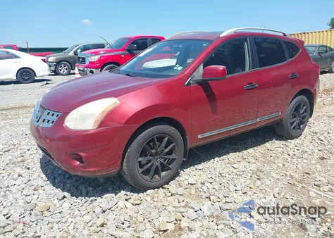2011 Nissan Rogue Sv из США, поврежденный, VIN JN8AS5MV0BW314348